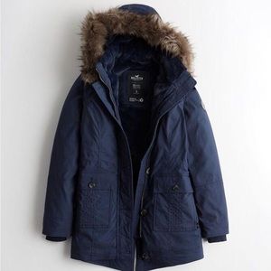 Hollister Teddy Lined Parka